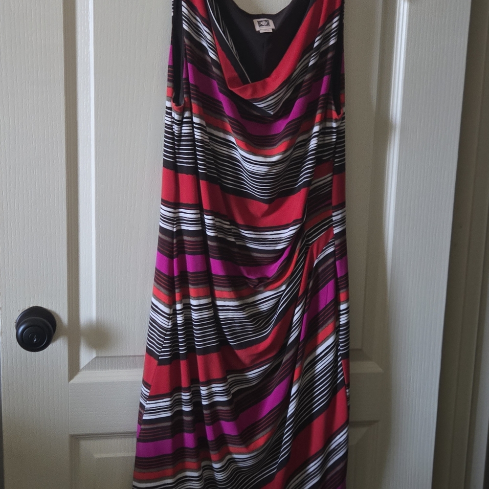 Striped Sleeveless Dress